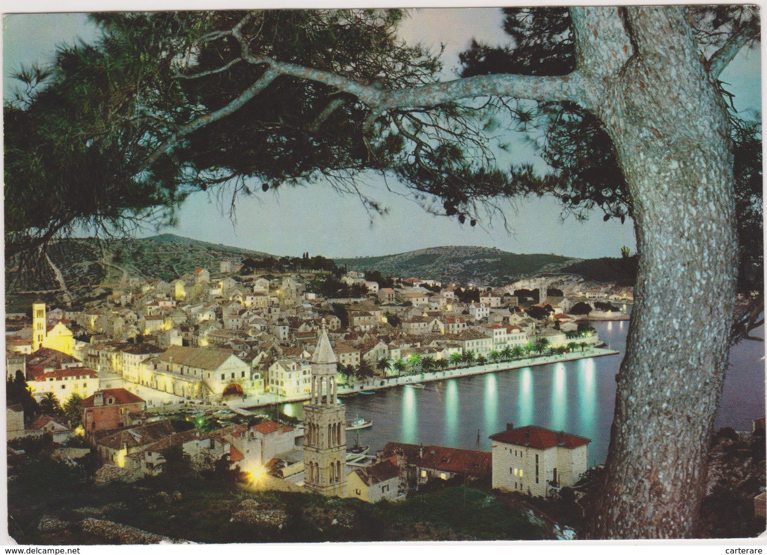 CROATIE,CROATIA,HVAR EN 1967,ILE CROATE,MER ADRIATIQUE,SPLIT DALMATIE - Kroatien