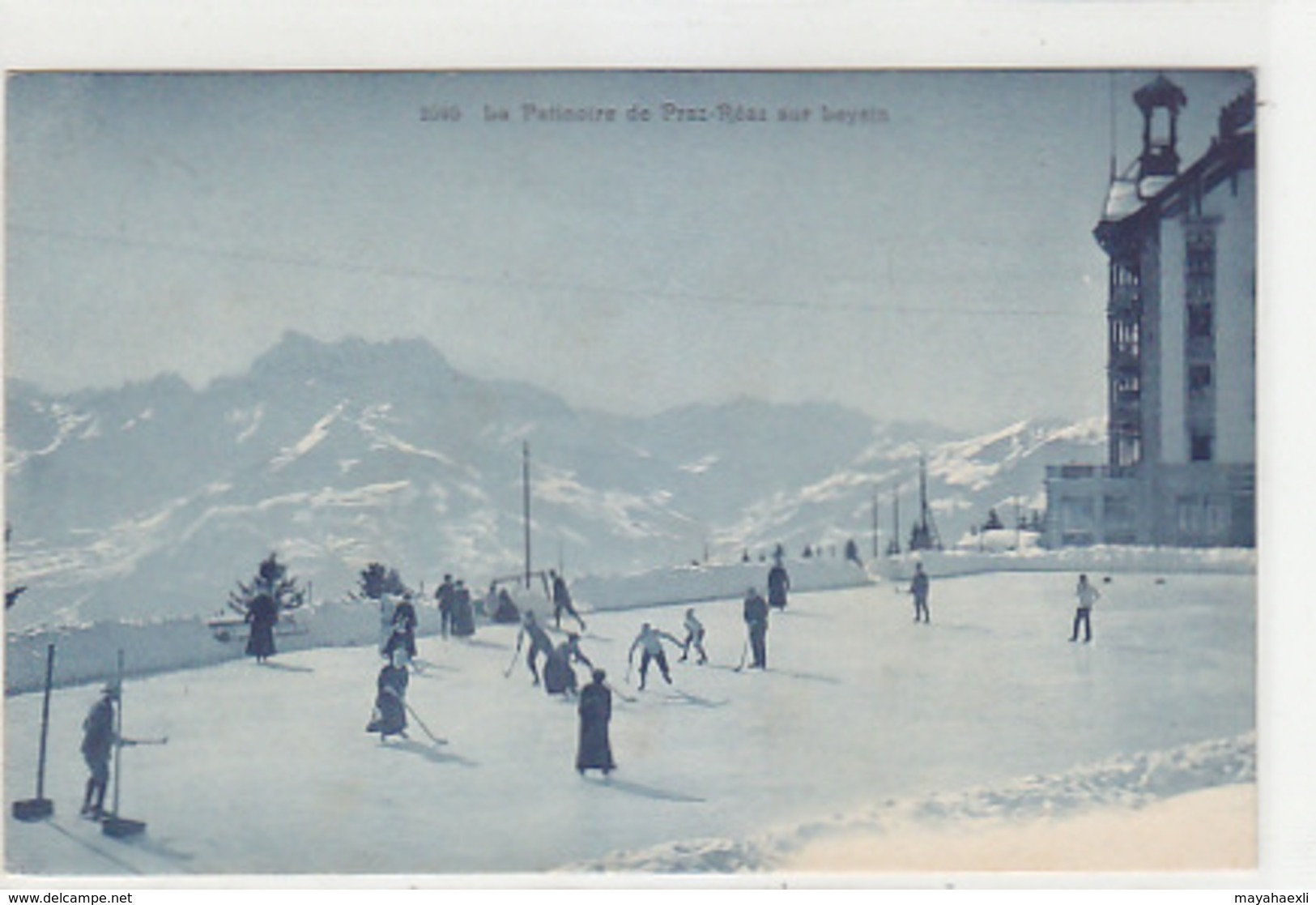 Praz-Réaz Sur Leysin -   Hockey Sur Glace - 1907    (80313 - Leysin