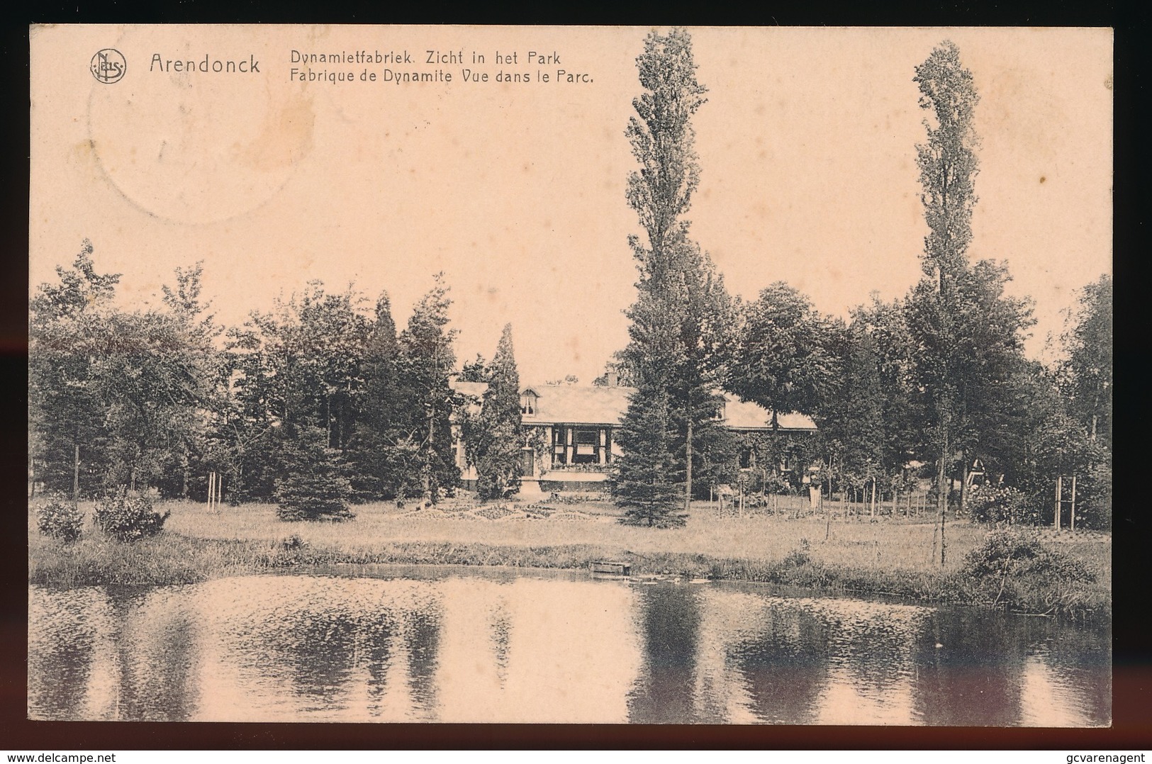 ARENDONK - DYNAMIETFABRIEK - ZICHT IN HET PARK - Arendonk