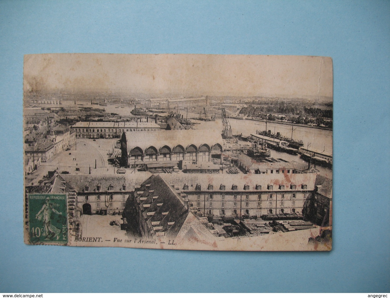 CPA   Lorient   Vue De L'Arsenal   1922 - Lorient