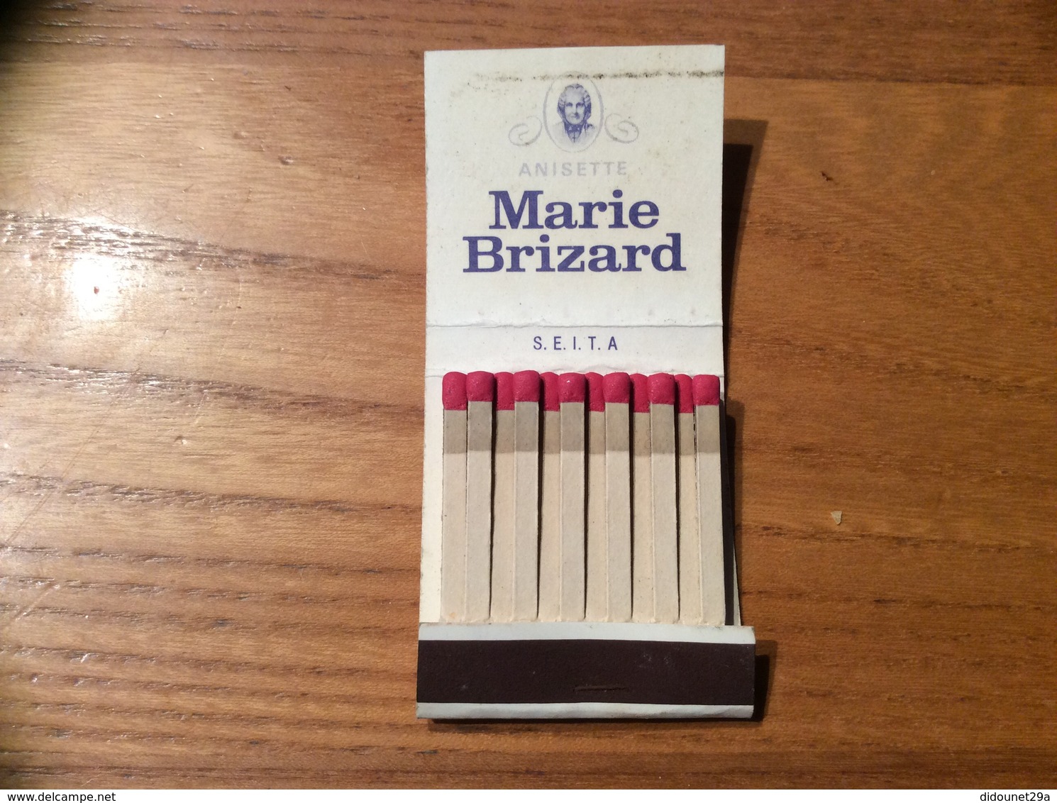 Pochette D'allumettes SEITA « Marie Brizard ANISETTE » - Boites D'allumettes