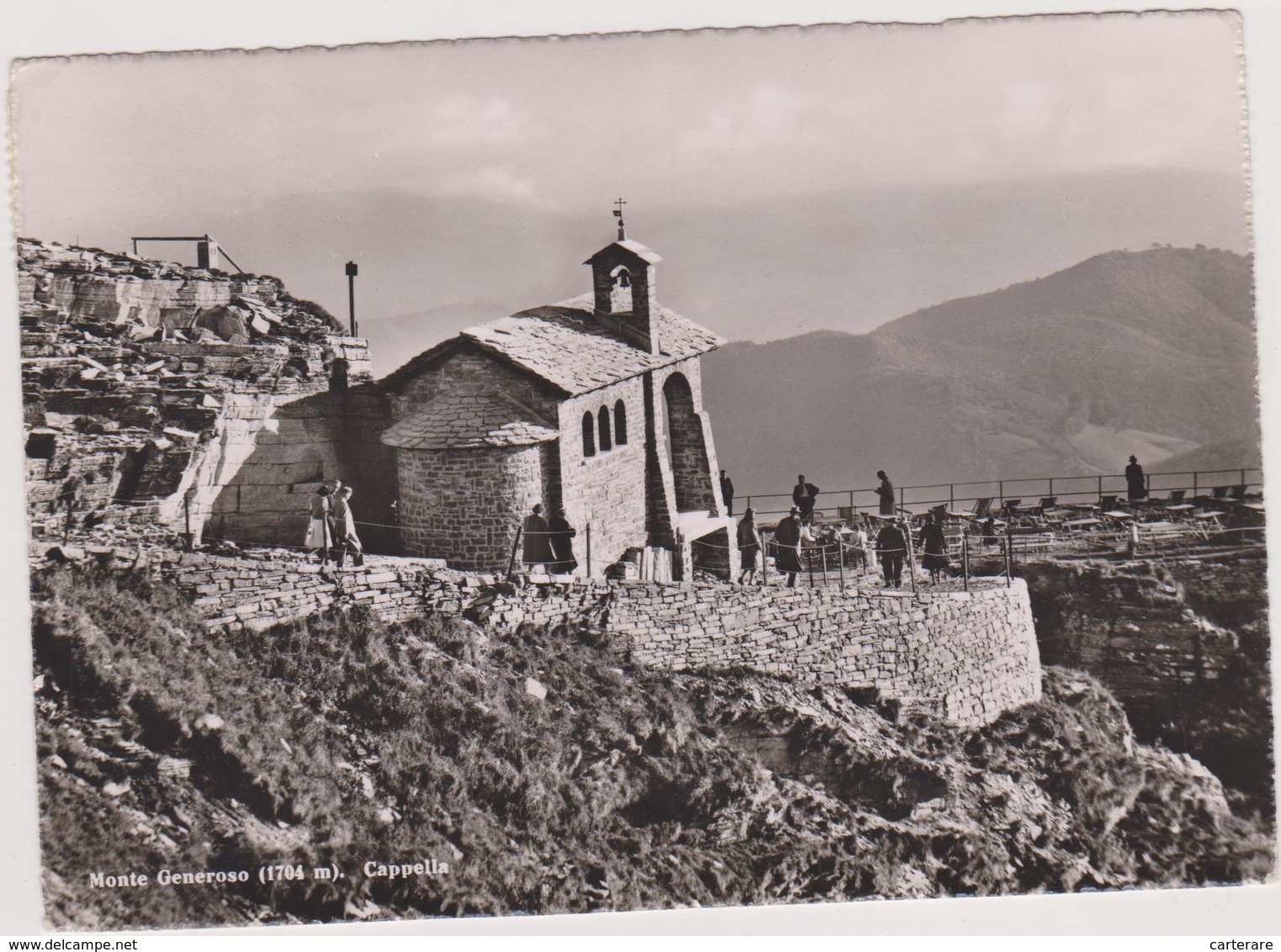 SUISSE,HELVETIA,SWISS,SWITZERLAND,SVIZZERA,SCHWEIZ ,TESSIN,LOMBARDIE,MONTE GENEROSO,1952,alpes Lépontines,rovio,cappella - Rovio