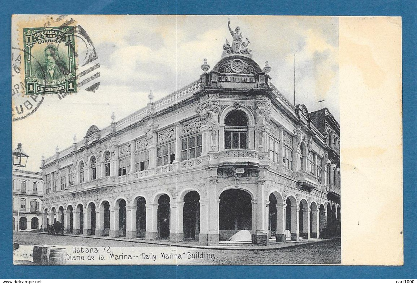 CUBA HABANA DIARIO DE LA MARINA 1912 - Cuba