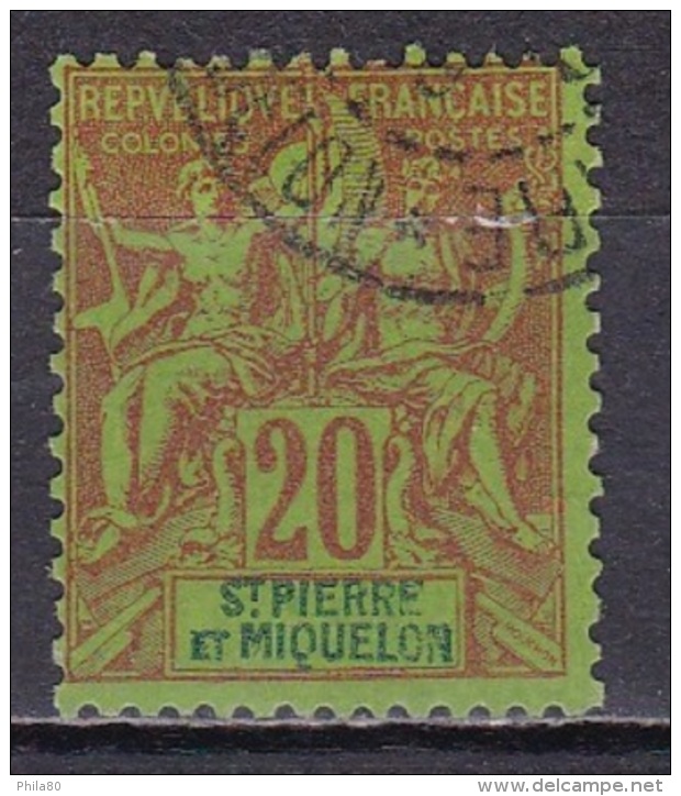 St Pierre Et Mqn N°65 - Used Stamps