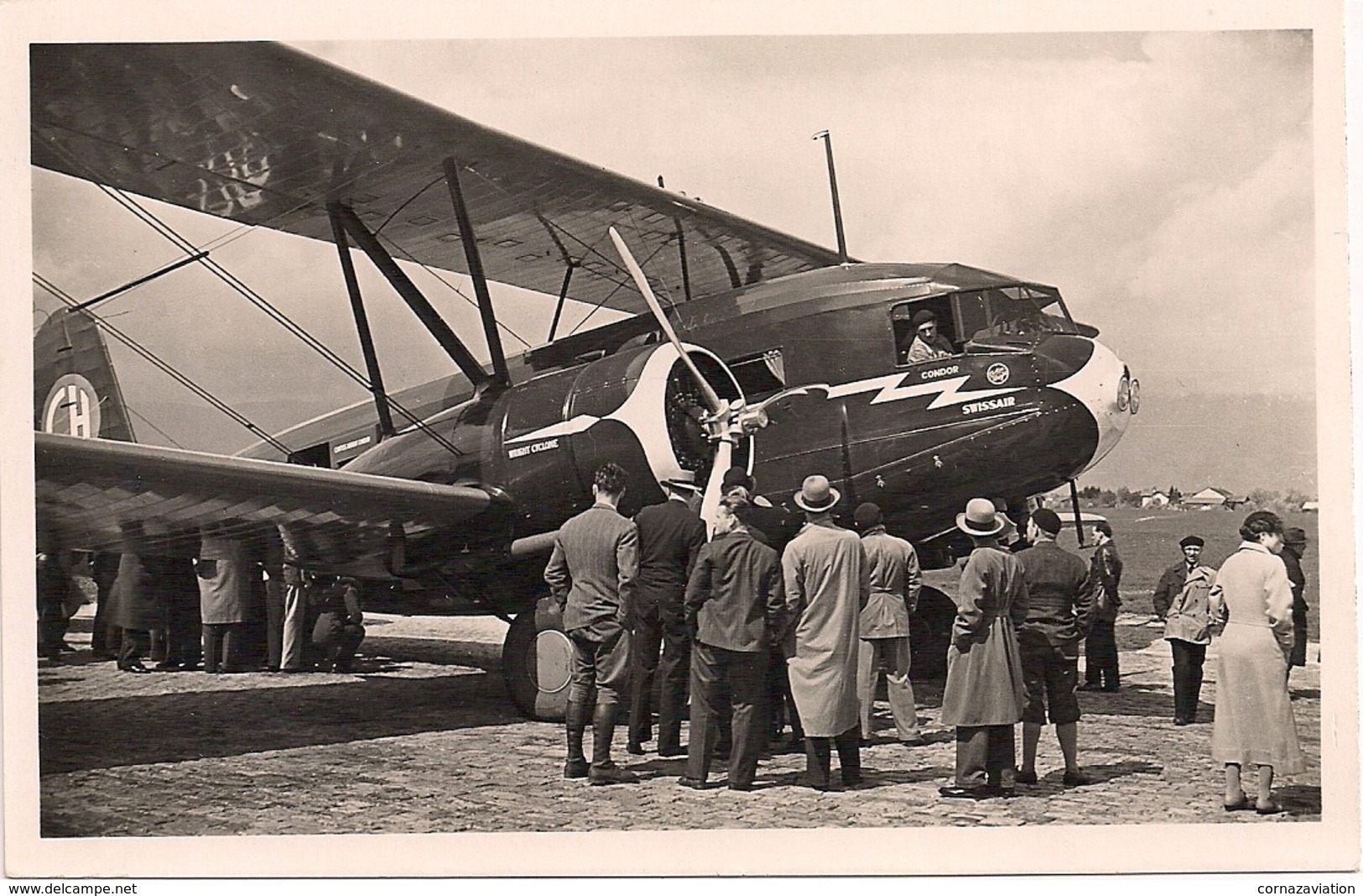 Aviation - Avion Condor De La Swissair - Beau Document - 1946-....: Moderne