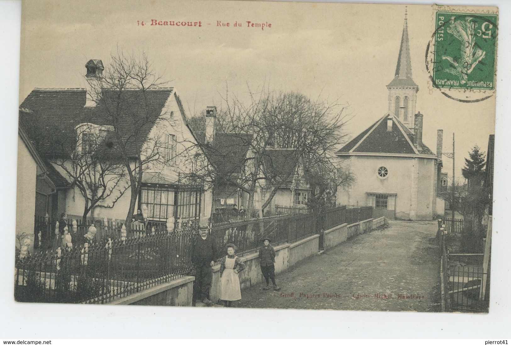 BEAUCOURT - Rue Du Temple - Beaucourt