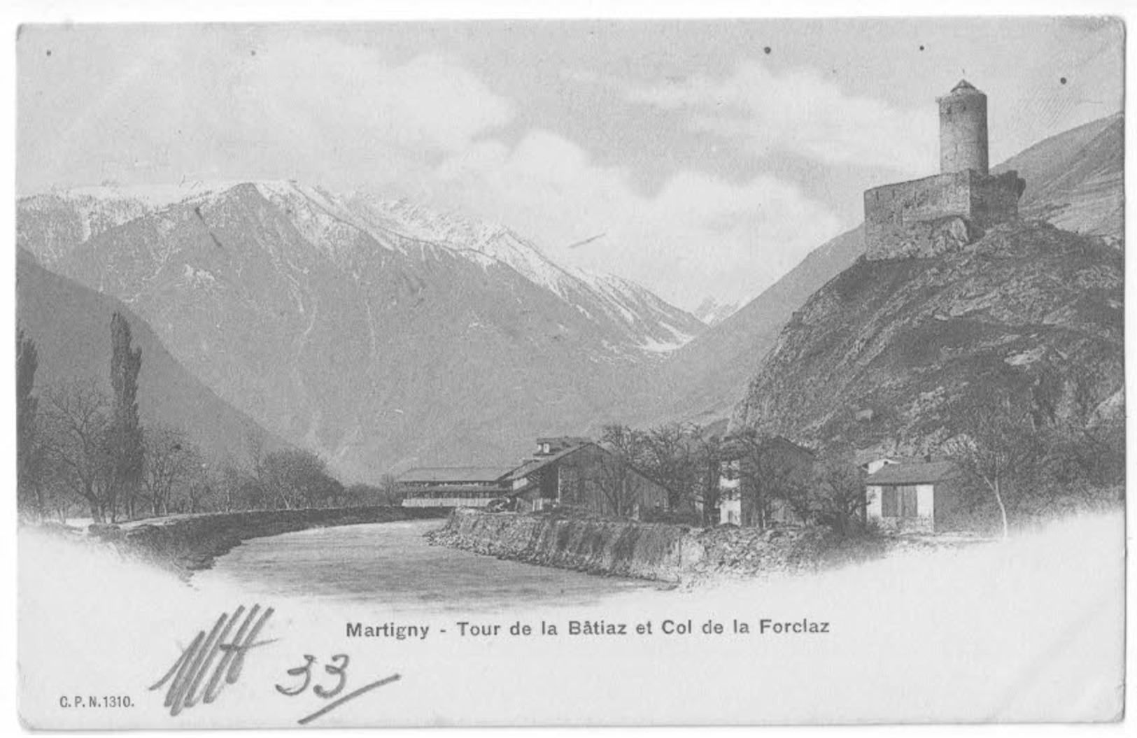 MARTIGNY   - Tour De La Batiaz Et Col De La Forclaz - Martigny