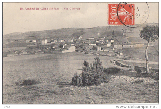 SAINT ANDRE LA COTE        VUE GENERALE - Saint-André-la-Côte