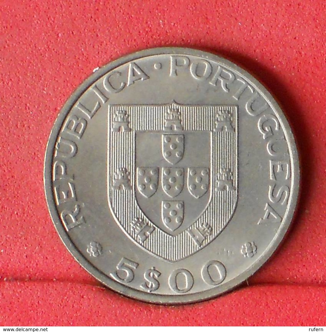 PORTUGAL 5 ESCUDOS 1983 -    KM# 618 - (Nº21198) - Portugal