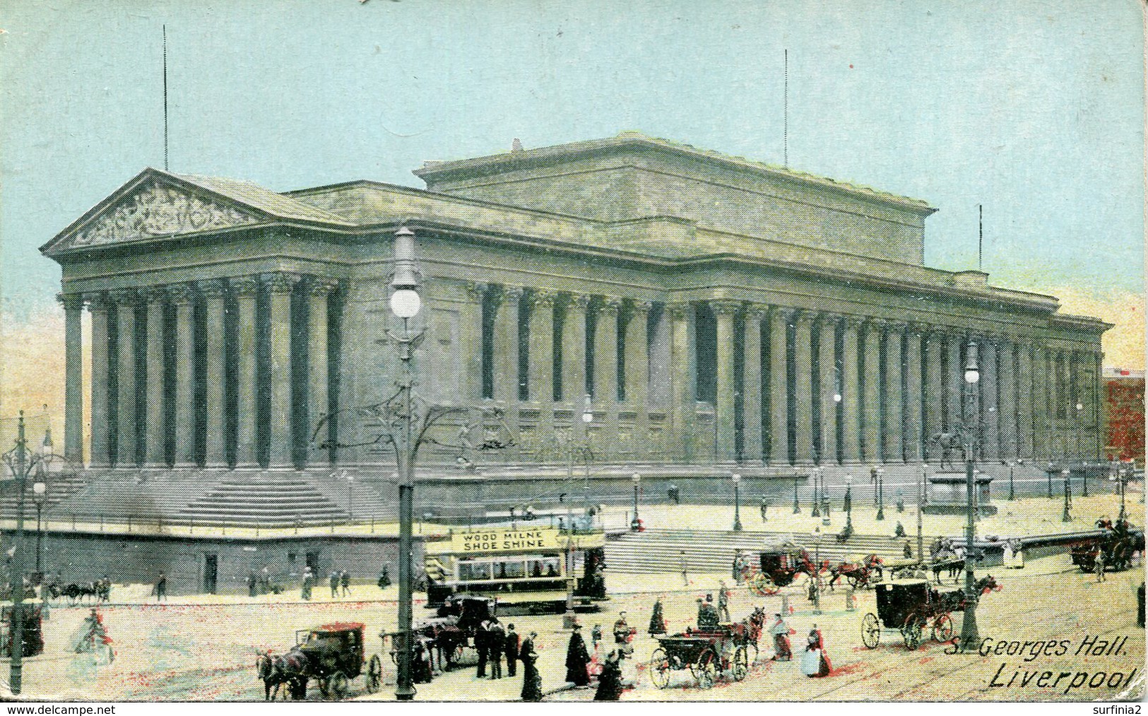 MERSEYSIDE - LIVERPOOL - ST GEORGE'S HALL  Me662 - Liverpool