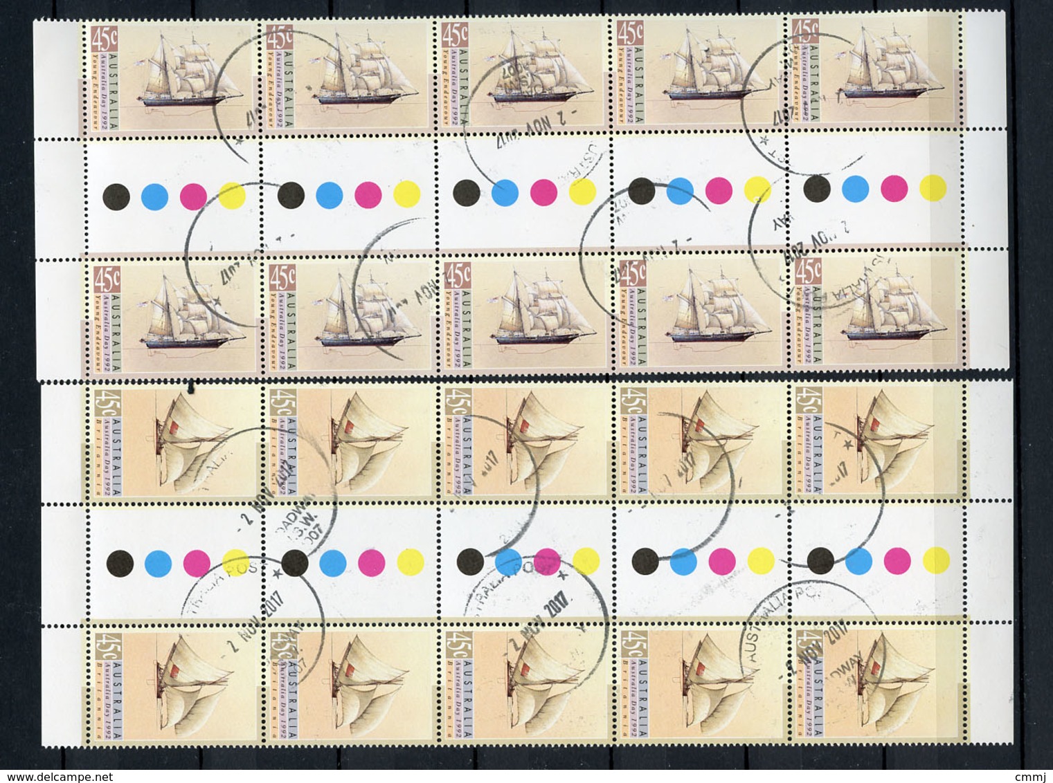 1992 - AUSTRALIA-  Catg. Mi. Nr. 1288/1289 - USED - (H01112017...) - Usati