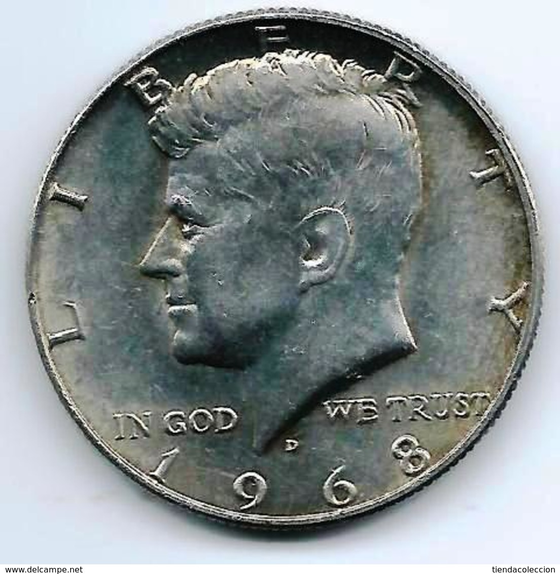 Half Dollar Kenedy 1968 - 1964-…: Kennedy