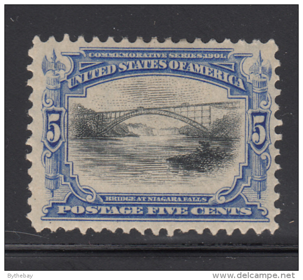 USA 1901 MH Scott #297 5c Bridge At Niagara Falls Pan-American Exposition - Unused Stamps