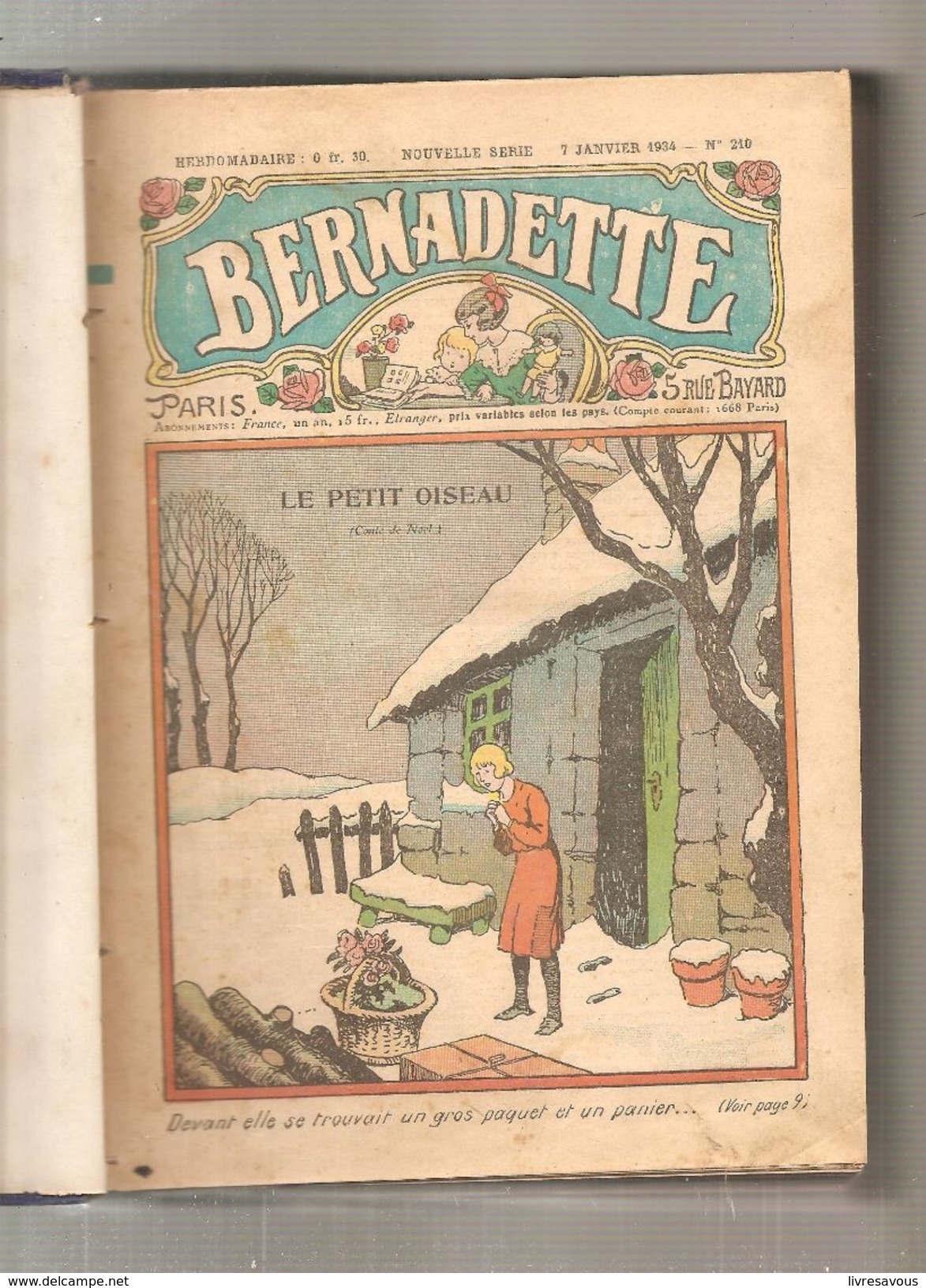 Bernadette Album De 1934 Du N°210 Au N°260 (reliure Perso) - Bernadette