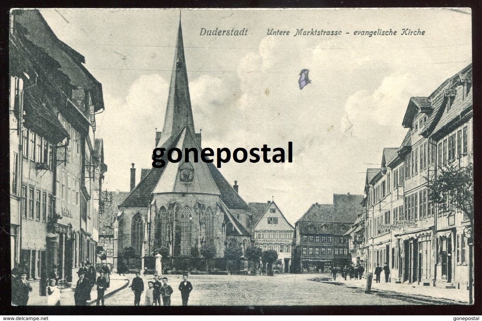 793 - GERMANY Duderstadt 1910s Untere Marktstrasse - Duderstadt