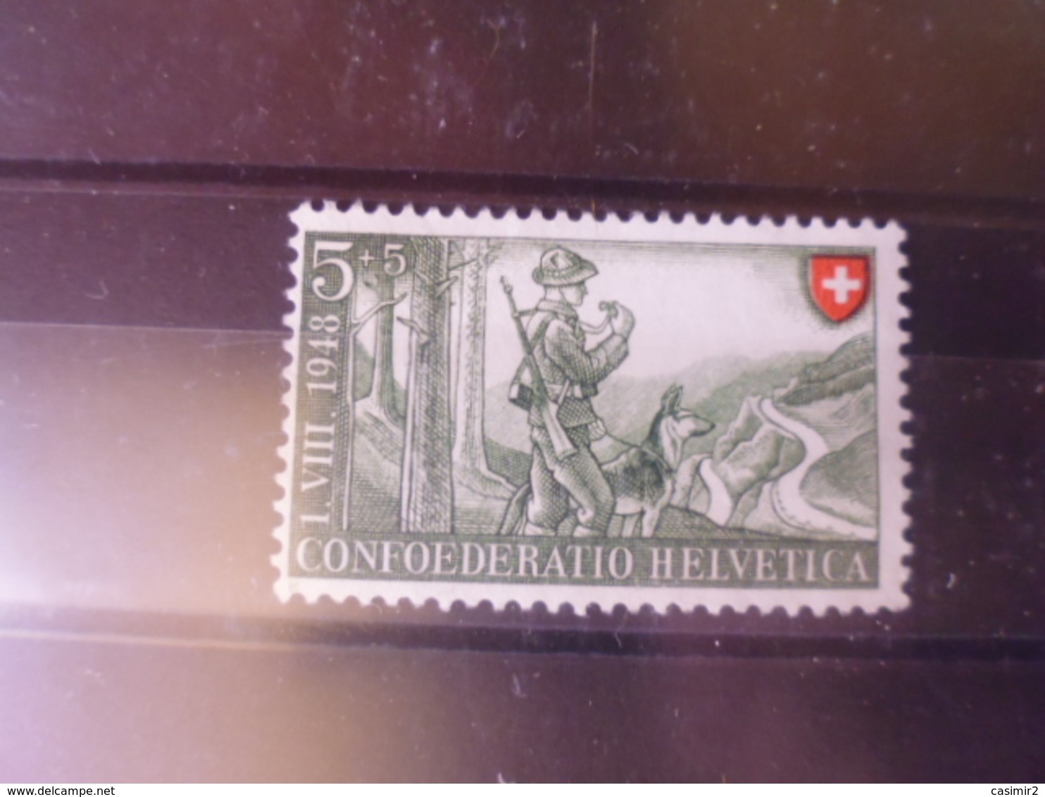 SUISSE TIMBRE Ou SERIE COMPLETE   YVERT N°457 - Usados