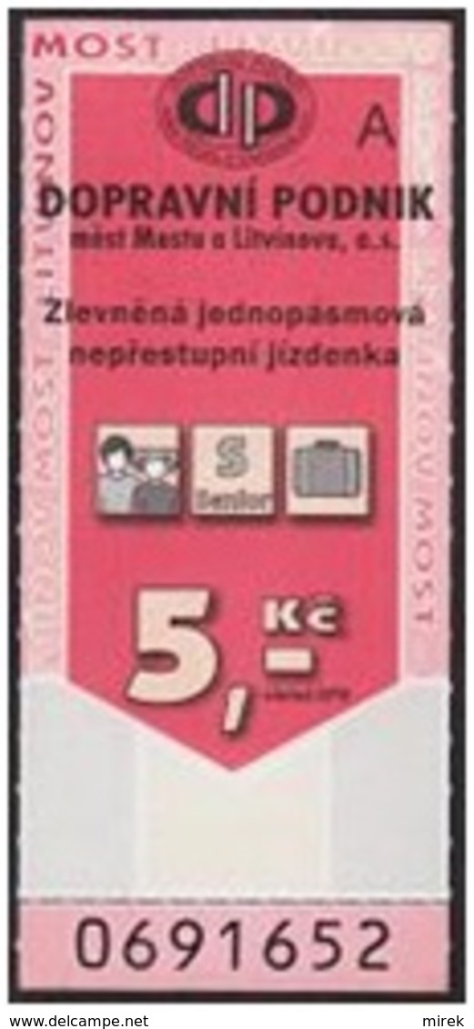 Czech Republic - Most A Litvinov; 2004 - 5 Kč, Used - Europe