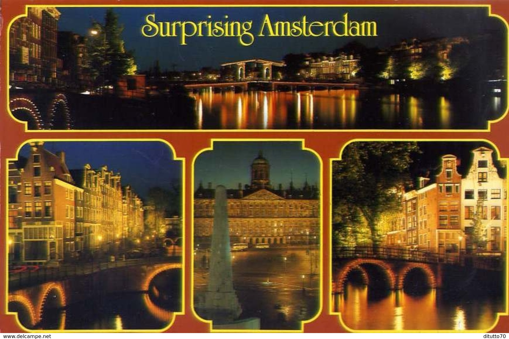 Surprising Amsterdam - Formato Grande Viaggiata – E 4 - Mondo