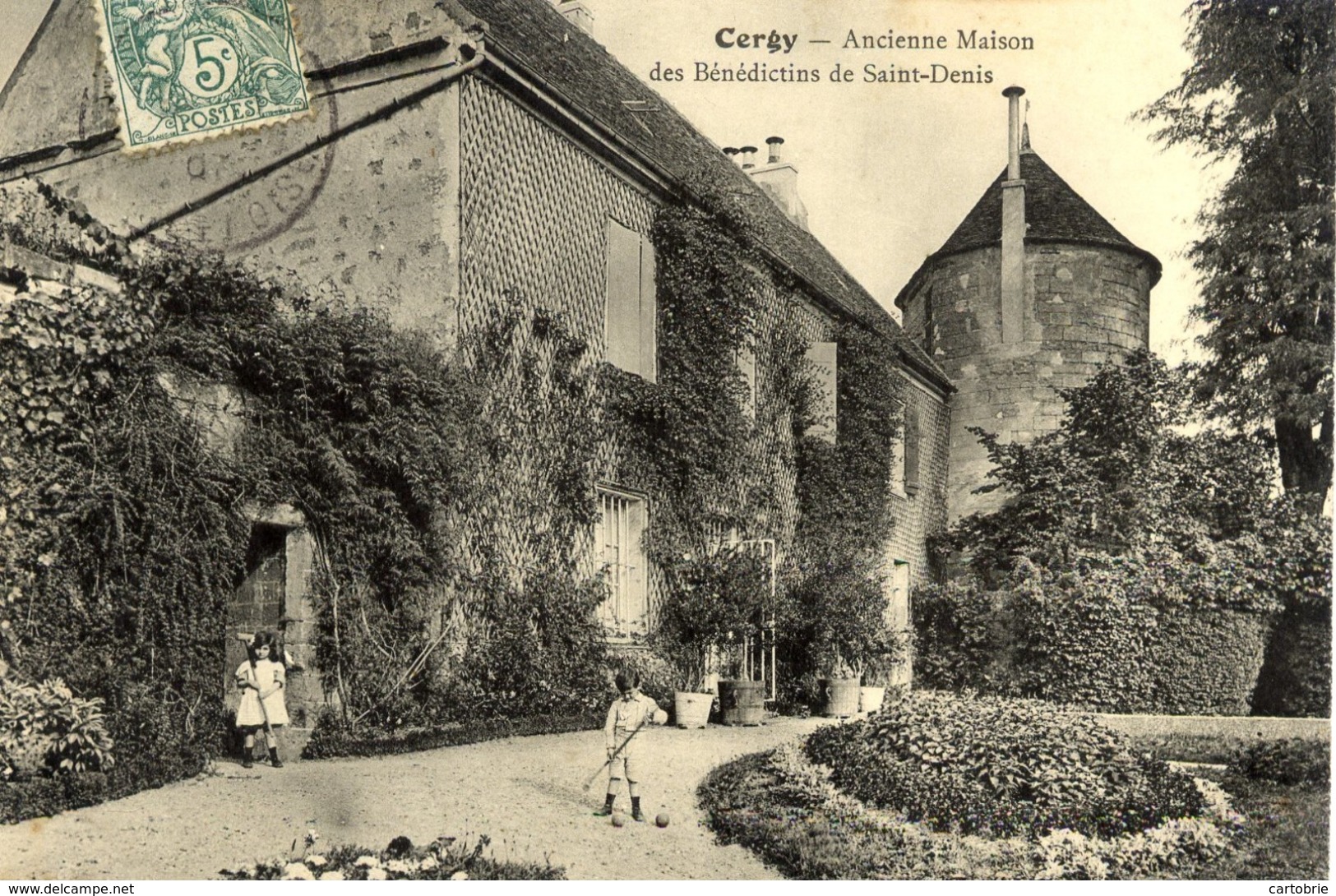 Dépt 95 - CERGY - Ancienne Maison Des Bénédictins De Saint-Denis - Animée - Cergy Pontoise