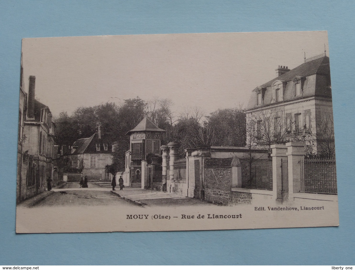 Rue De LIANCOURT ( Edit. Vandenhove / Edia ) Anno 1918 ( Voir Photo ) ! - Mouy