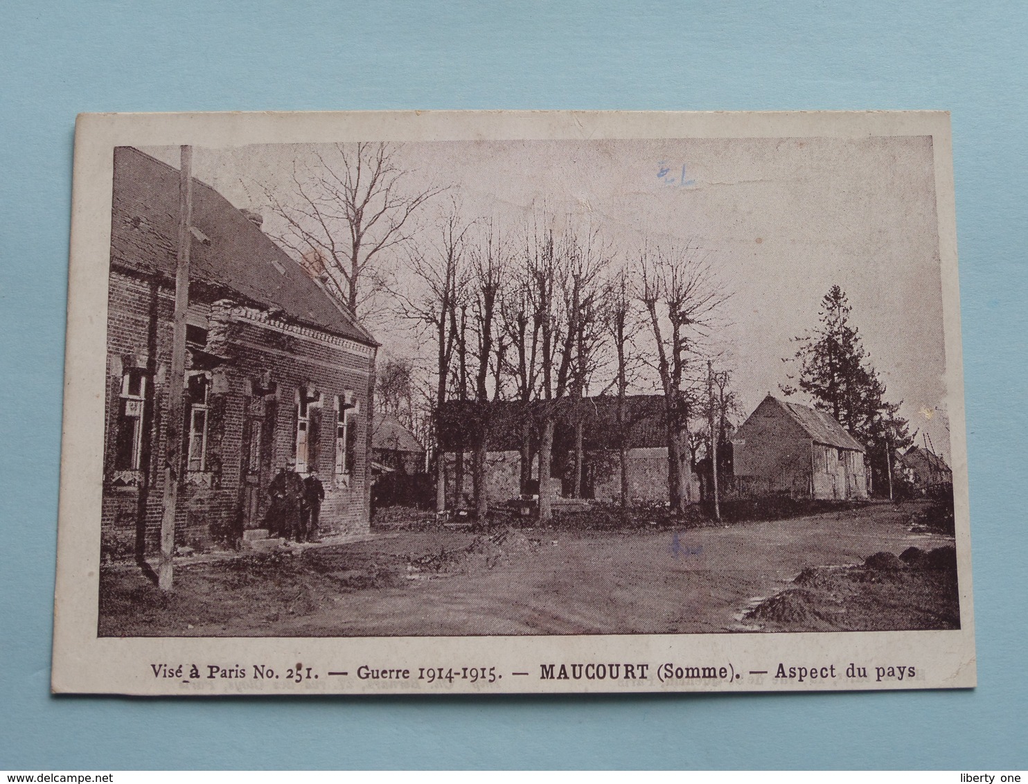 MAUCOURT (Somme) Aspect Du Pays / Guerre 1914-15 ( Visé Paris N° 251 ) Anno 19?? ( Voir Photo ) ! - Montdidier