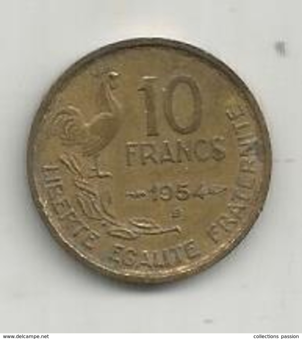 Monnaie , France , 10 FRANCS , 1954 B - Autres & Non Classés