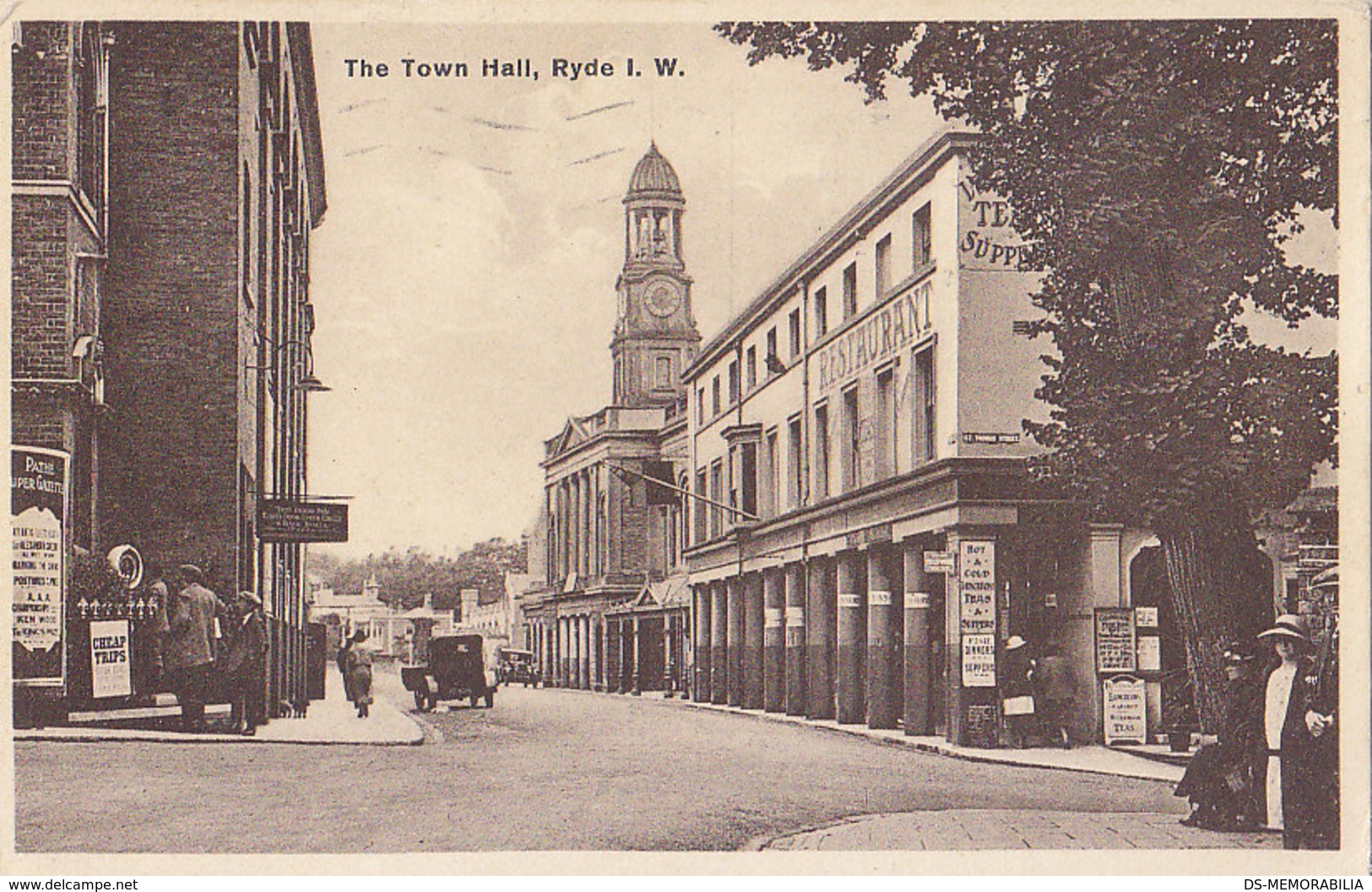 Ryde The Town Hall Isle Of Wight 1930 - Other & Unclassified