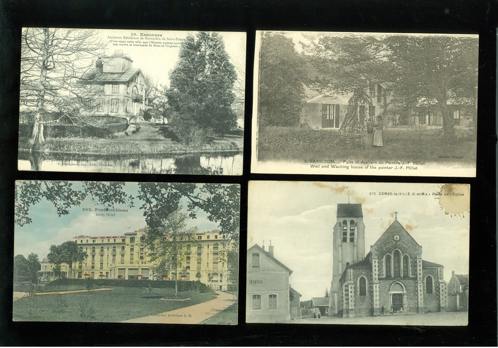 Beau lot de 60 cartes postales de France  Seine - et - Marne  Mooi lot van 60 postkaarten van Frankrijk ( 77) - 60 scans