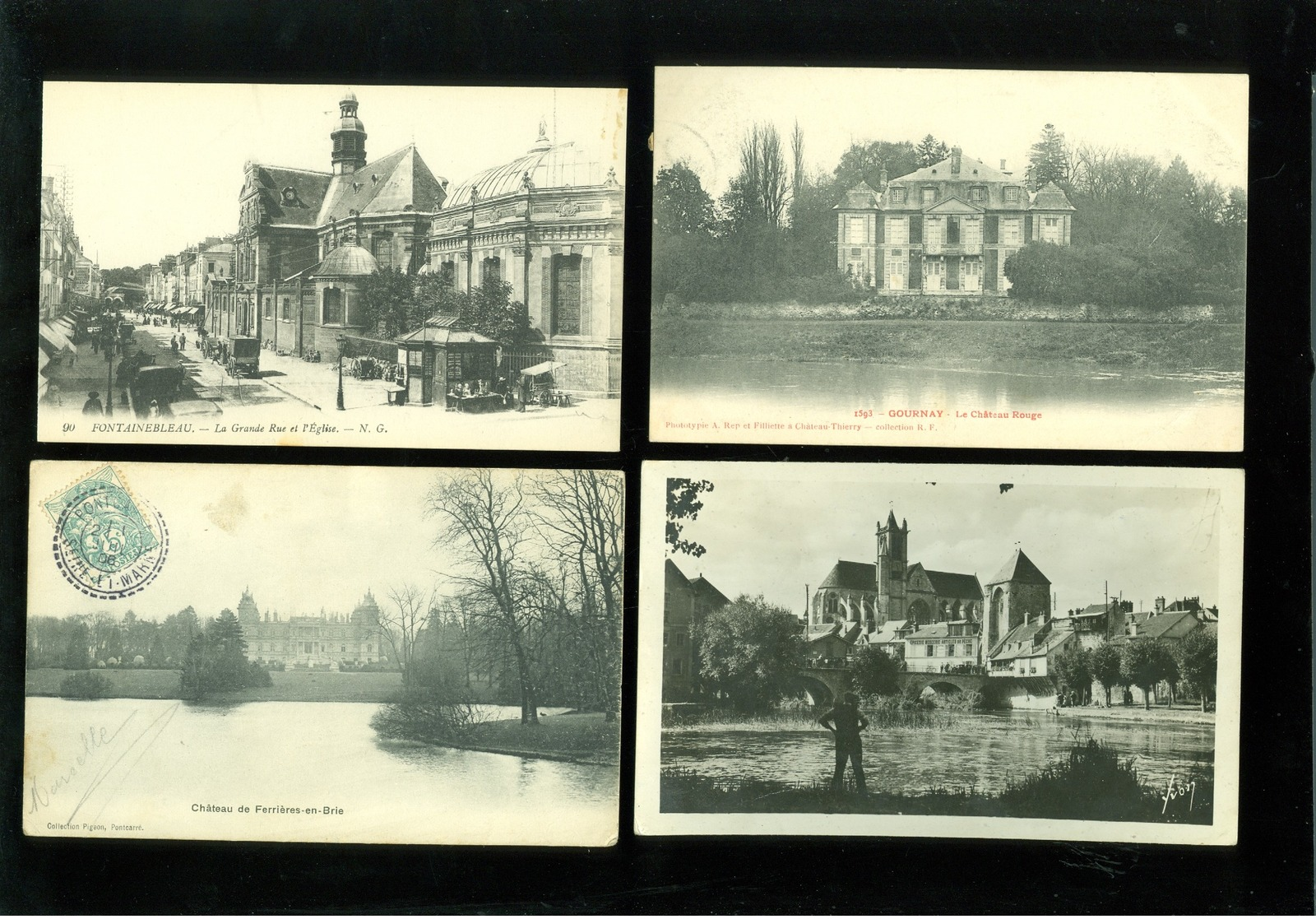Beau lot de 60 cartes postales de France  Seine - et - Marne  Mooi lot van 60 postkaarten van Frankrijk ( 77) - 60 scans