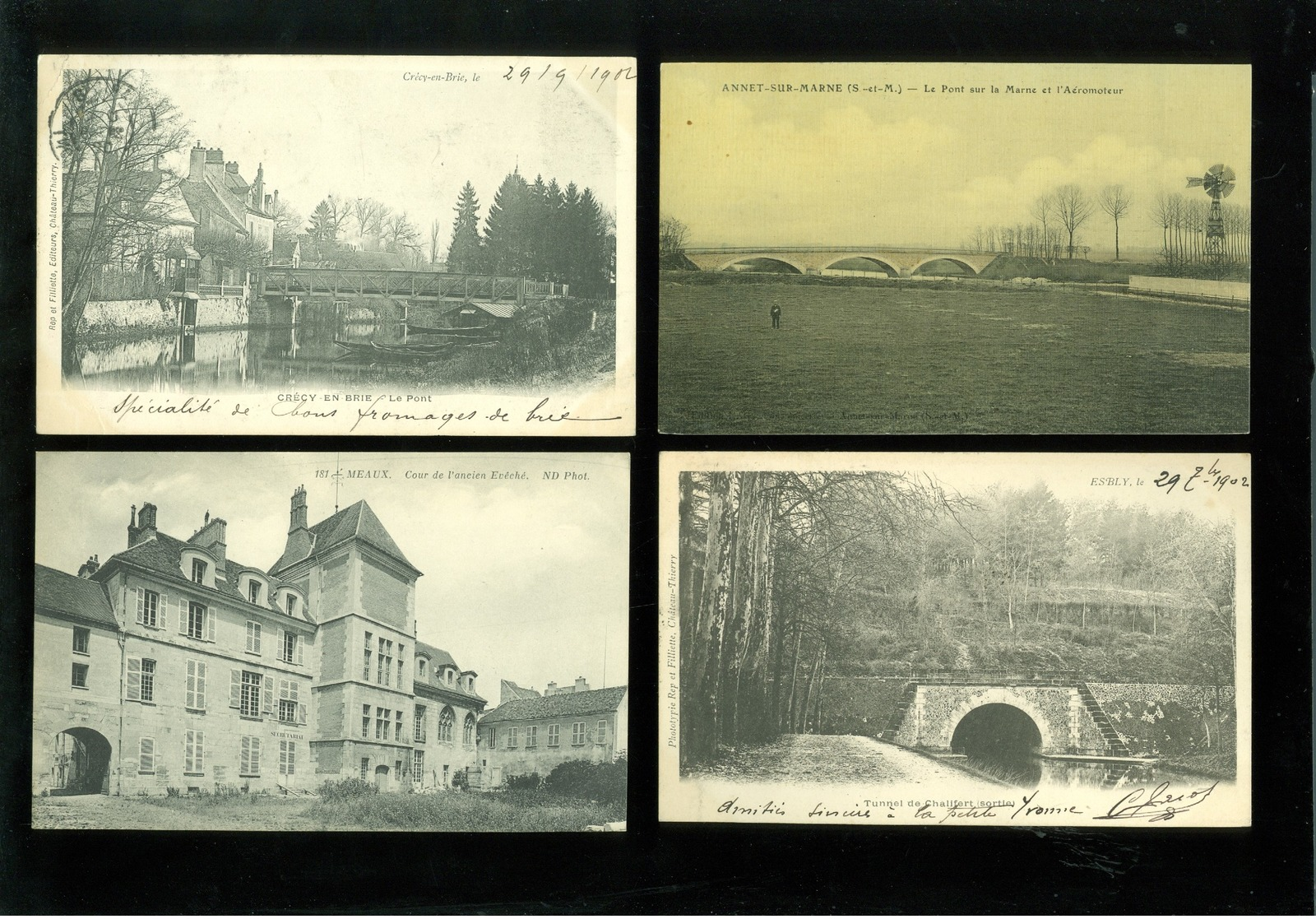 Beau lot de 60 cartes postales de France  Seine - et - Marne  Mooi lot van 60 postkaarten van Frankrijk ( 77) - 60 scans