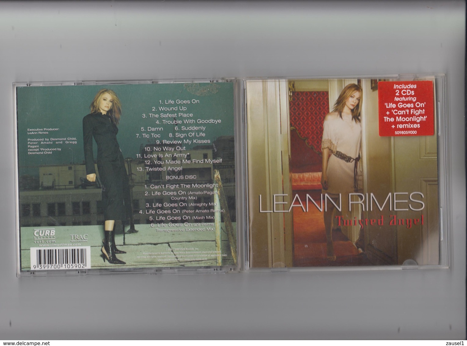 Leann Rimes - Twisted Angel  -  2 Original CDs - Country & Folk