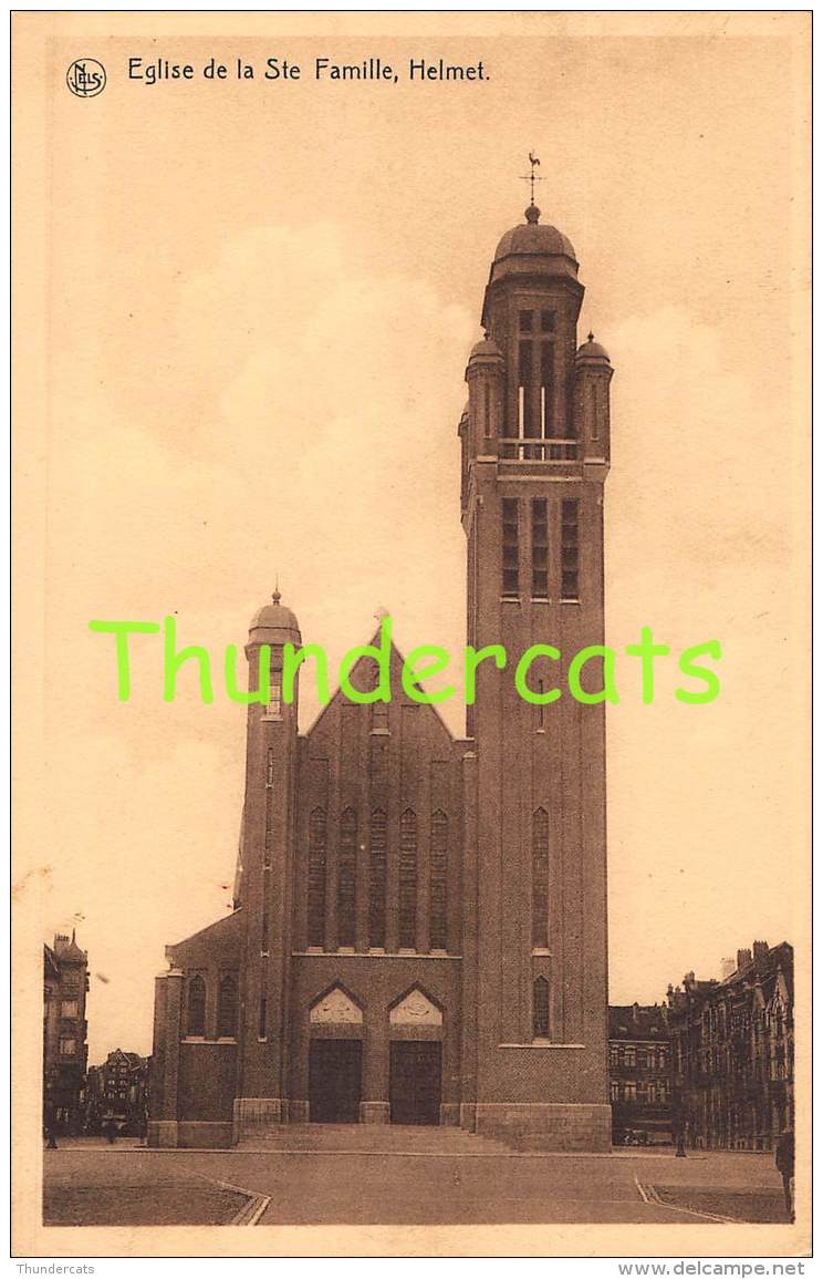 CPA SCHAARBEEK SCHAERBAAK EGLISE DE LE STE FAMILLE HELMET - Schaerbeek - Schaarbeek