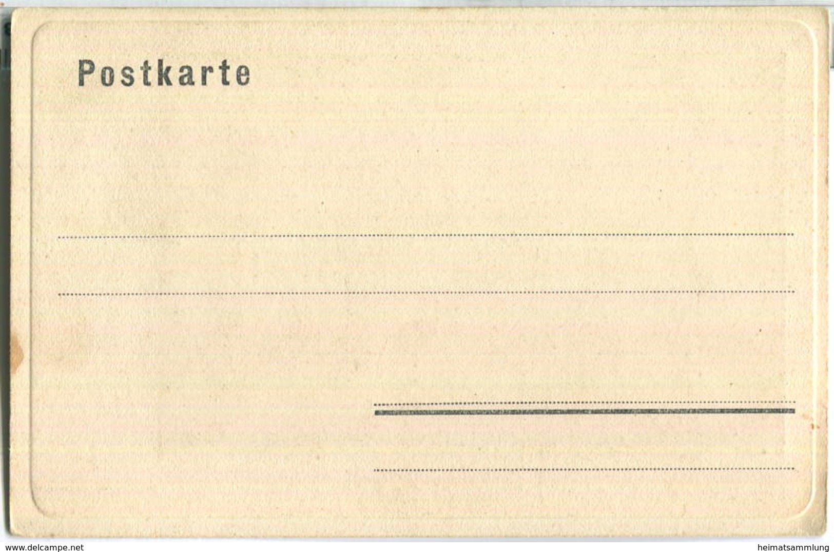 Bad Berka An Der Ilm - Postkarte Um 1900 - Künstlerkarte Ca. 50 Jahre Alte Gouache-Handmalerei Auf Original-Steindruck - Bad Berka