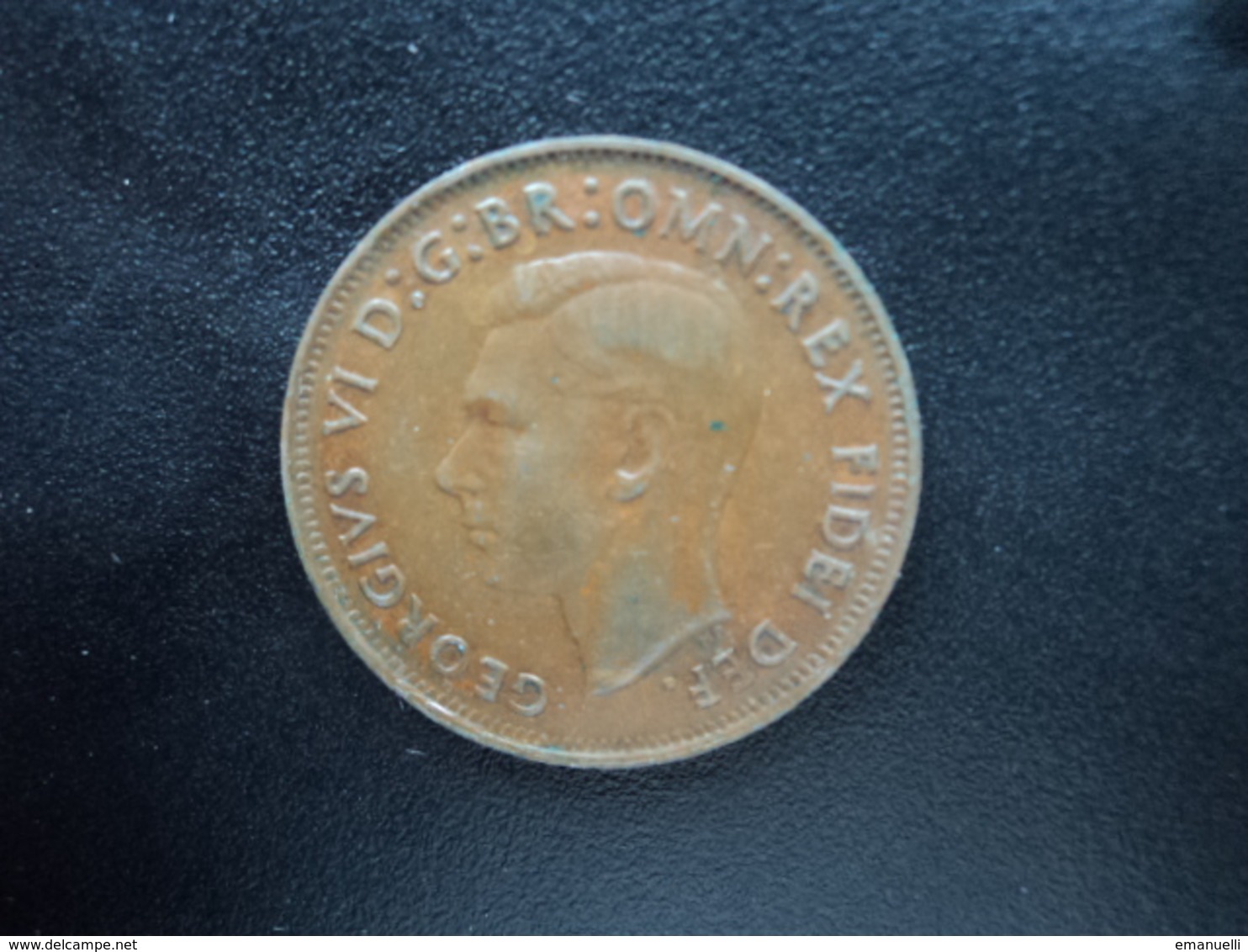 AUSTRALIE : 1/2 PENNY  1949 (p)   KM 42   TTB - ½ Penny