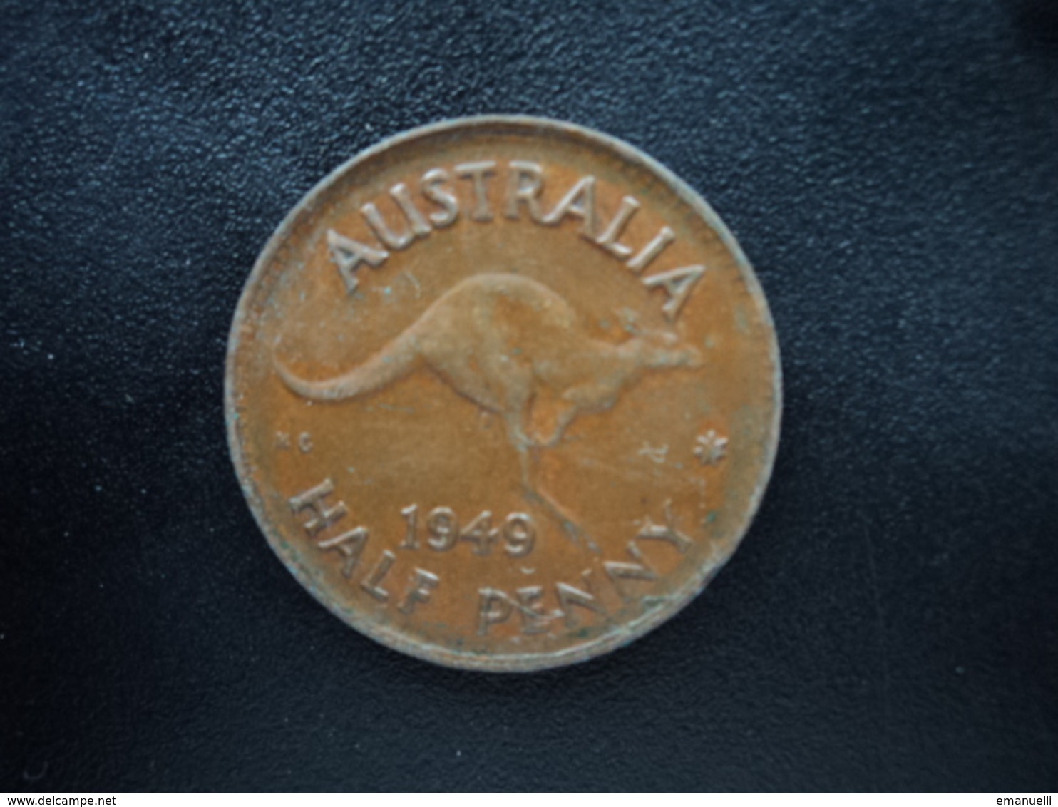 AUSTRALIE : 1/2 PENNY  1949 (p)   KM 42   TTB - ½ Penny