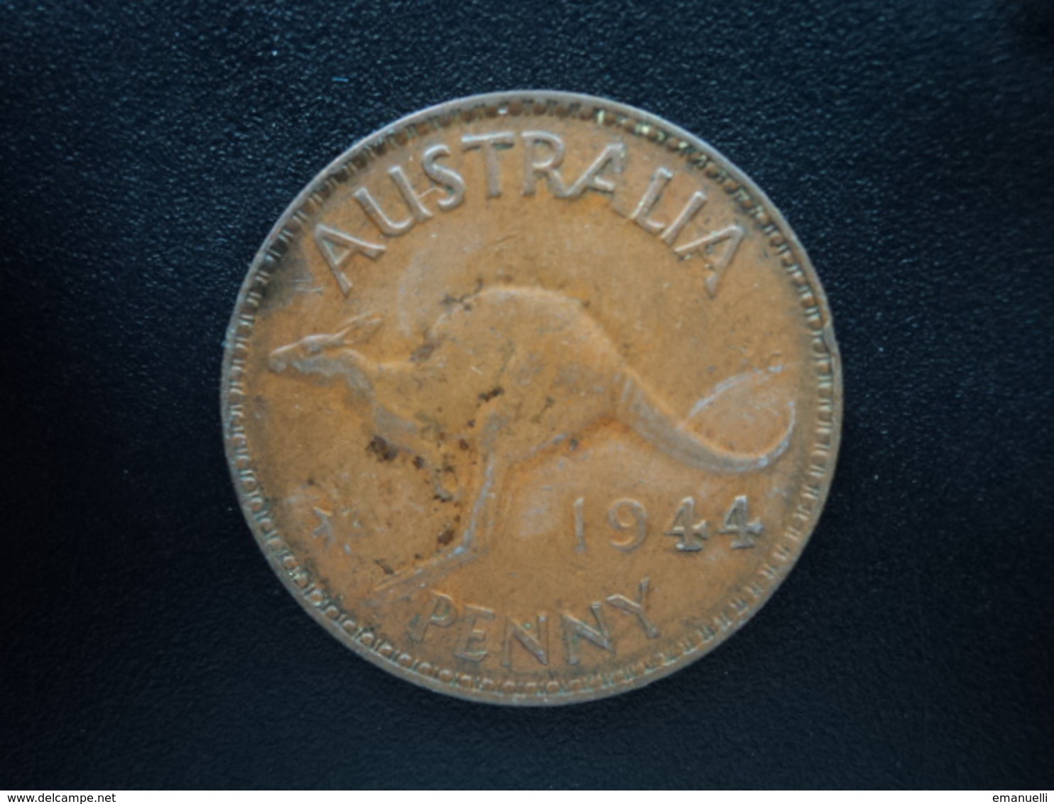 AUSTRALIE : 1 PENNY  1944 (p)  KM 36   TTB / VF - Penny