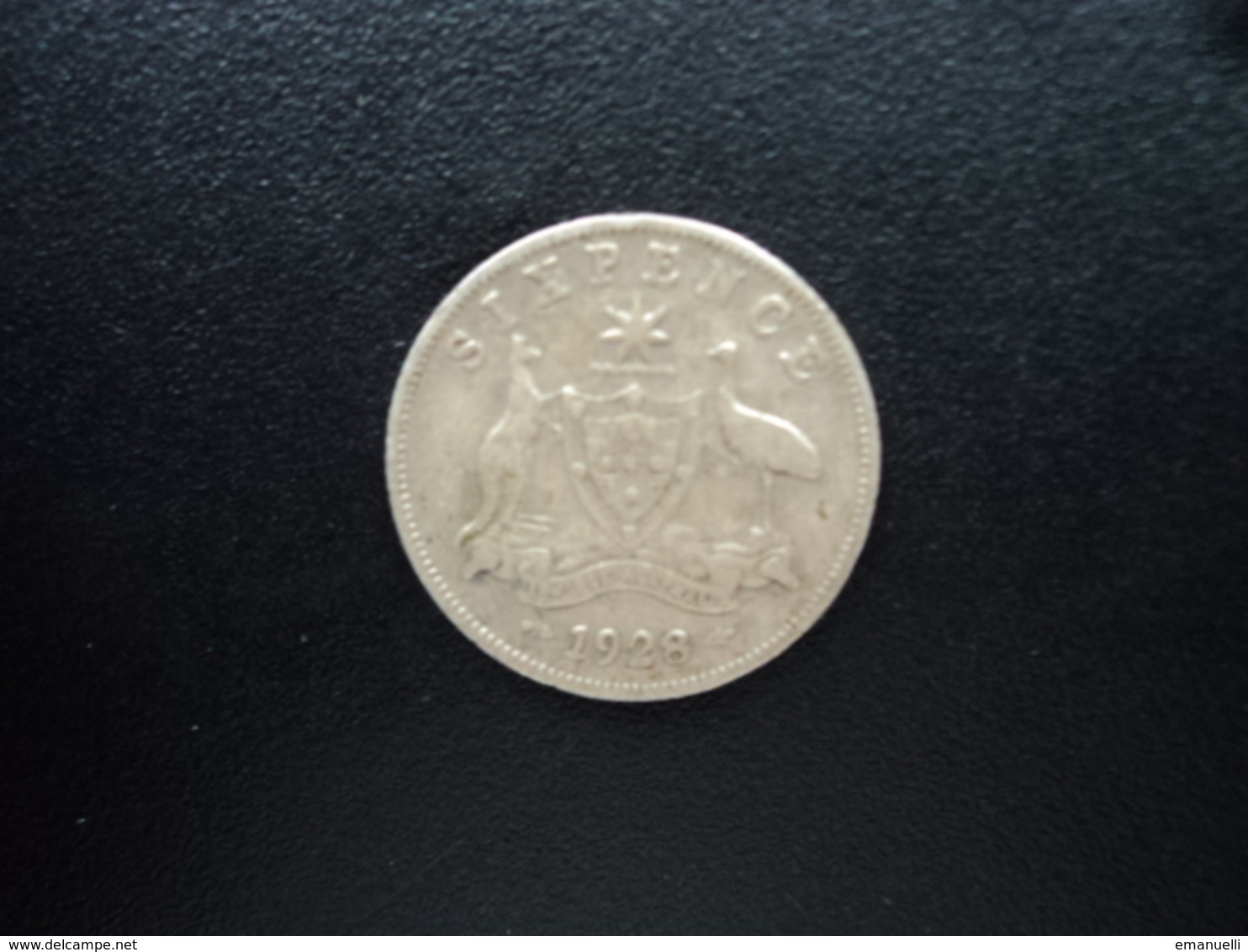 AUSTRALIE : 6 PENCE  1928 (m)  KM 25   TB / TB+ - Sixpence