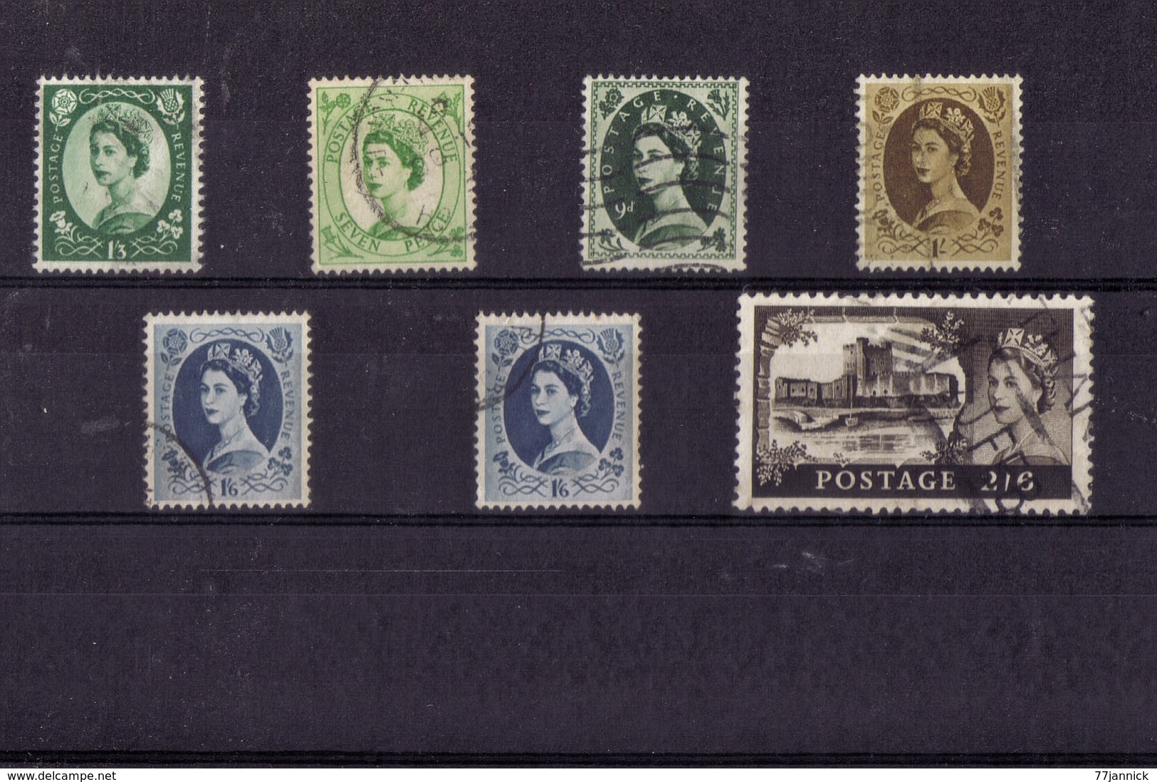 LOT DE TIMBRES  OBLITERE - Collections