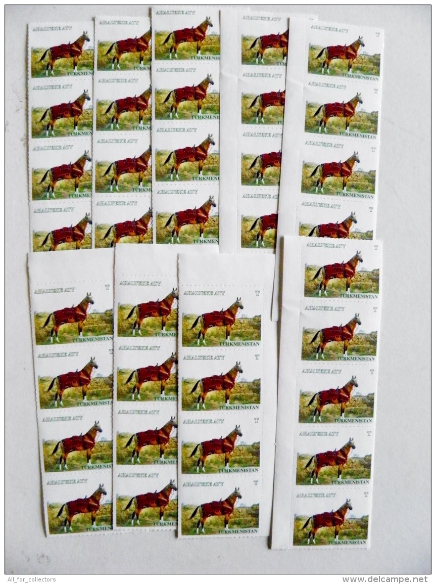 39 Post Stamps From Turkmenistan Animal Horse T - Turkmenistán