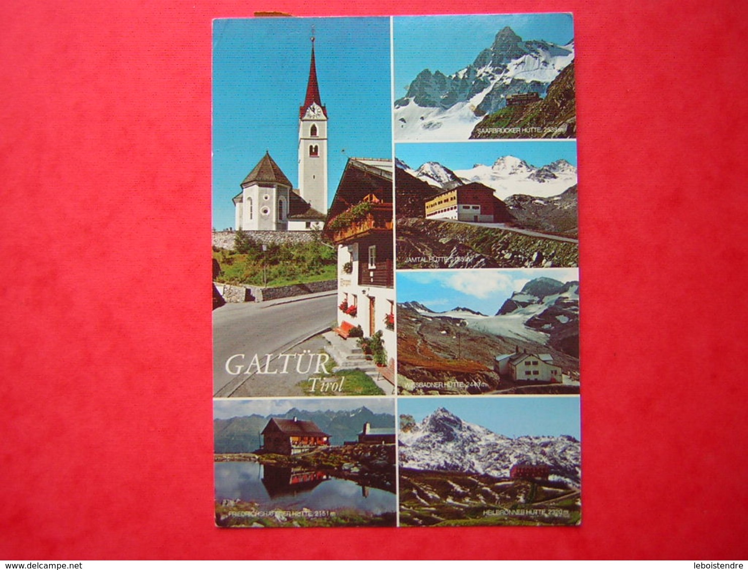 CPM AUTRICHE GALTUR TIROL / TYROL  MULTI VUES  VOYAGEE   TIMBRE - Galtür