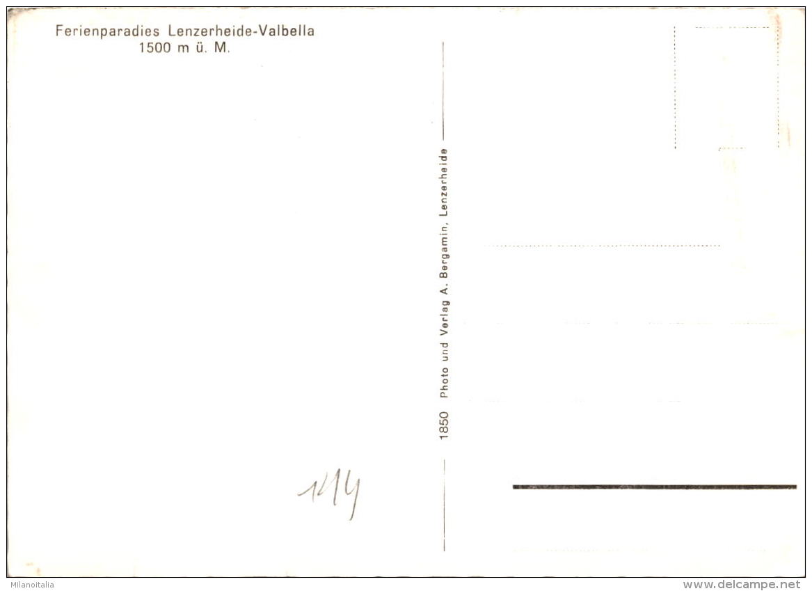Ferienparadies Lenzerheide - Valbella 1500 M ü. M. - 3 Bilder (1850) - Lantsch/Lenz