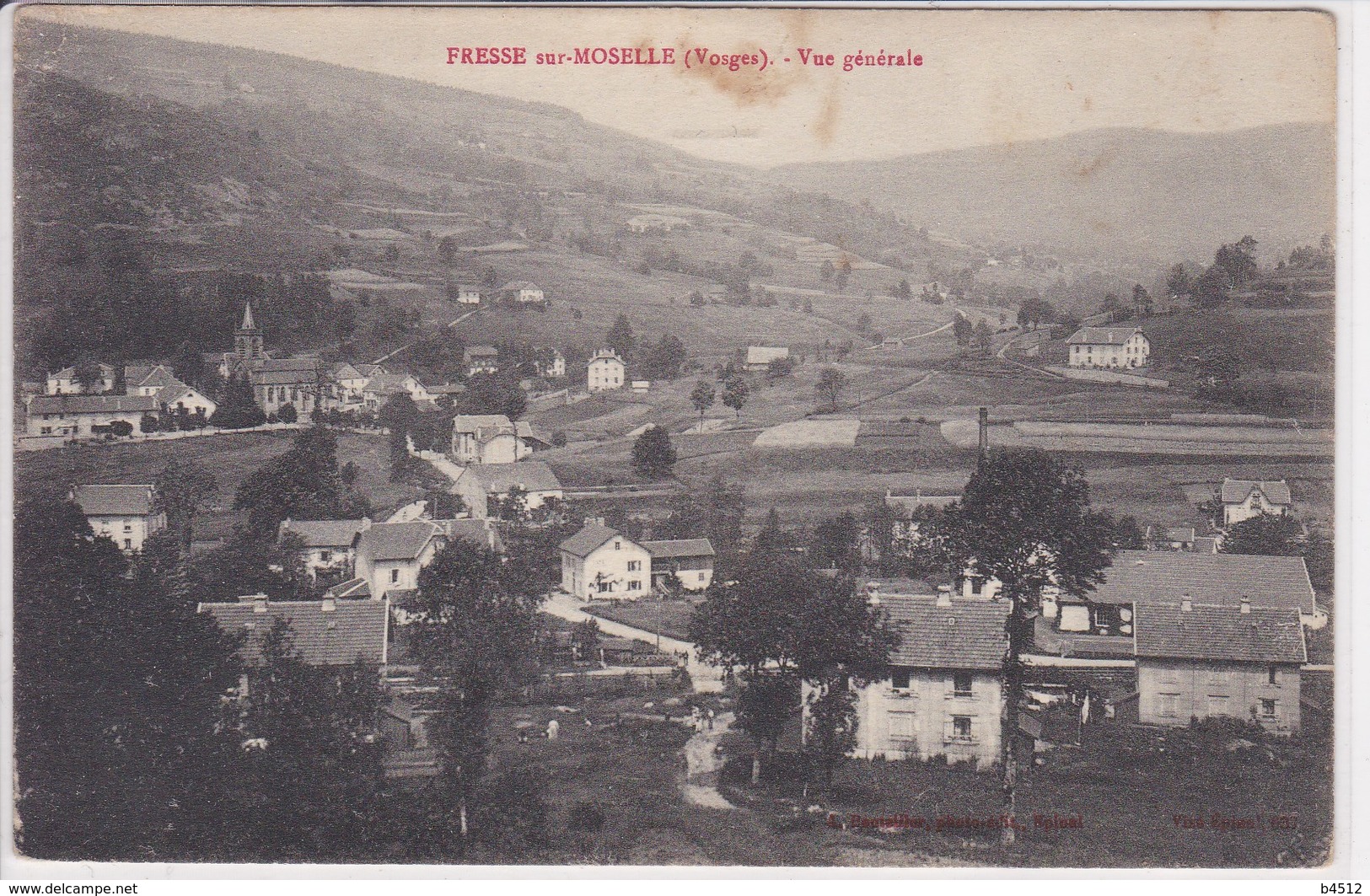 88 FRESSE Sur MOSELLE Vue Générale - Fresse Sur Moselle