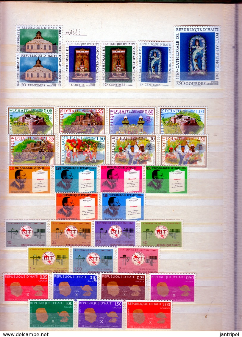 HAITI  MNH  SETS  1968/78       OLYMPICS  SPACE   ART   SCOUTING - Haiti