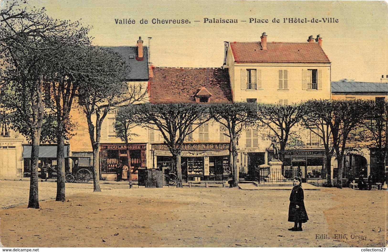 91-PALAISEAU- VALLEE DE CHEVREUSE, PLACE DE L'HÔTEL DE VILLE - Palaiseau