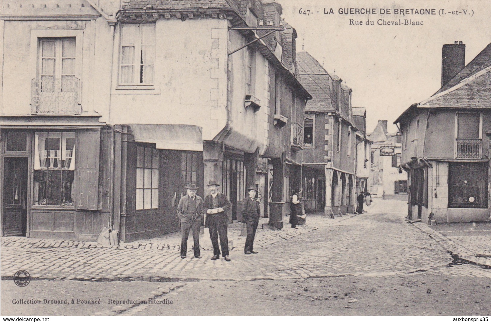 LA GUERCHE DE BRETAGNE - RUE DU CHEVAL BLANC - 35 - La Guerche-de-Bretagne