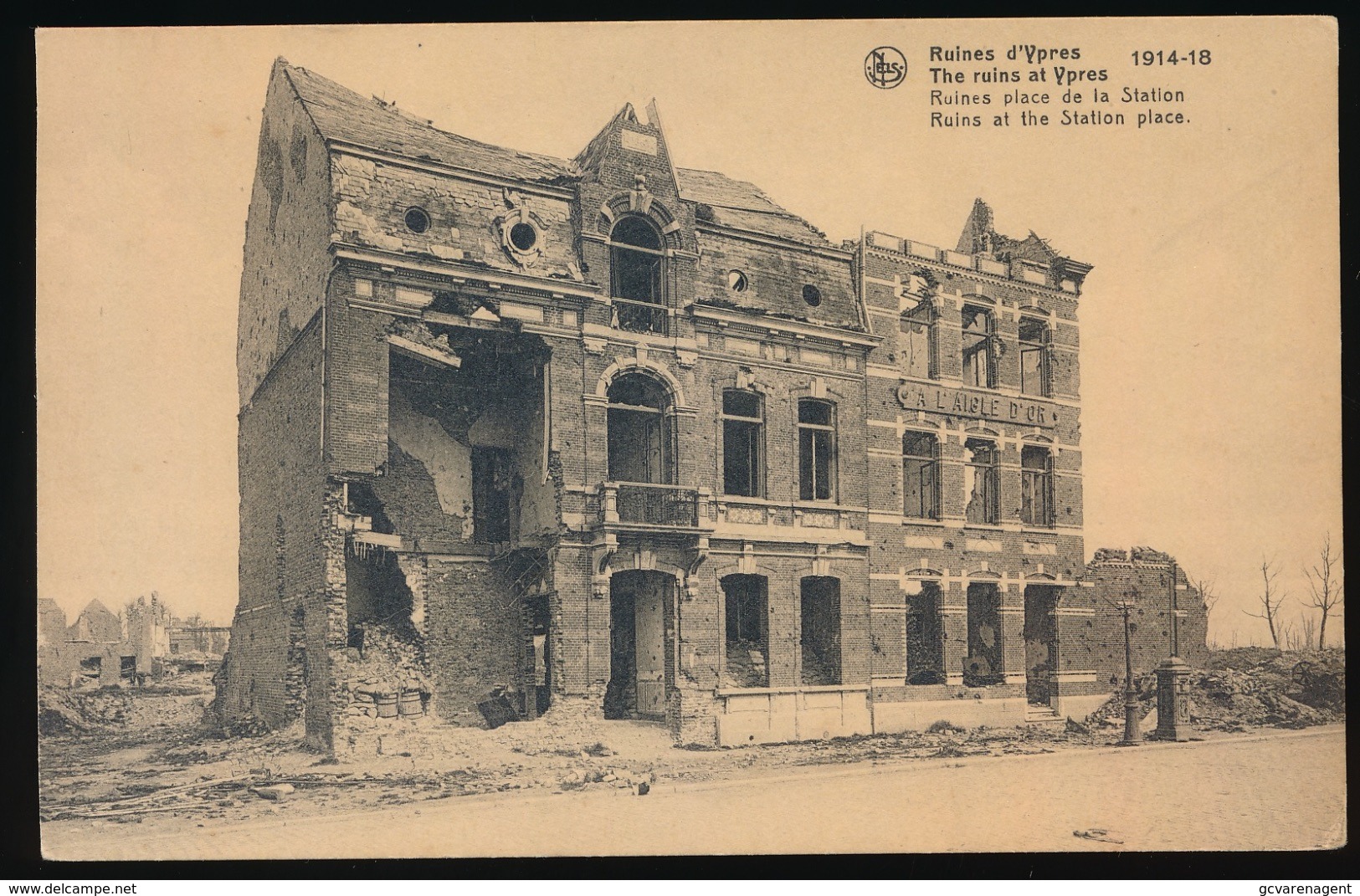 RUINES PLACE DE LA STATION - Ieper