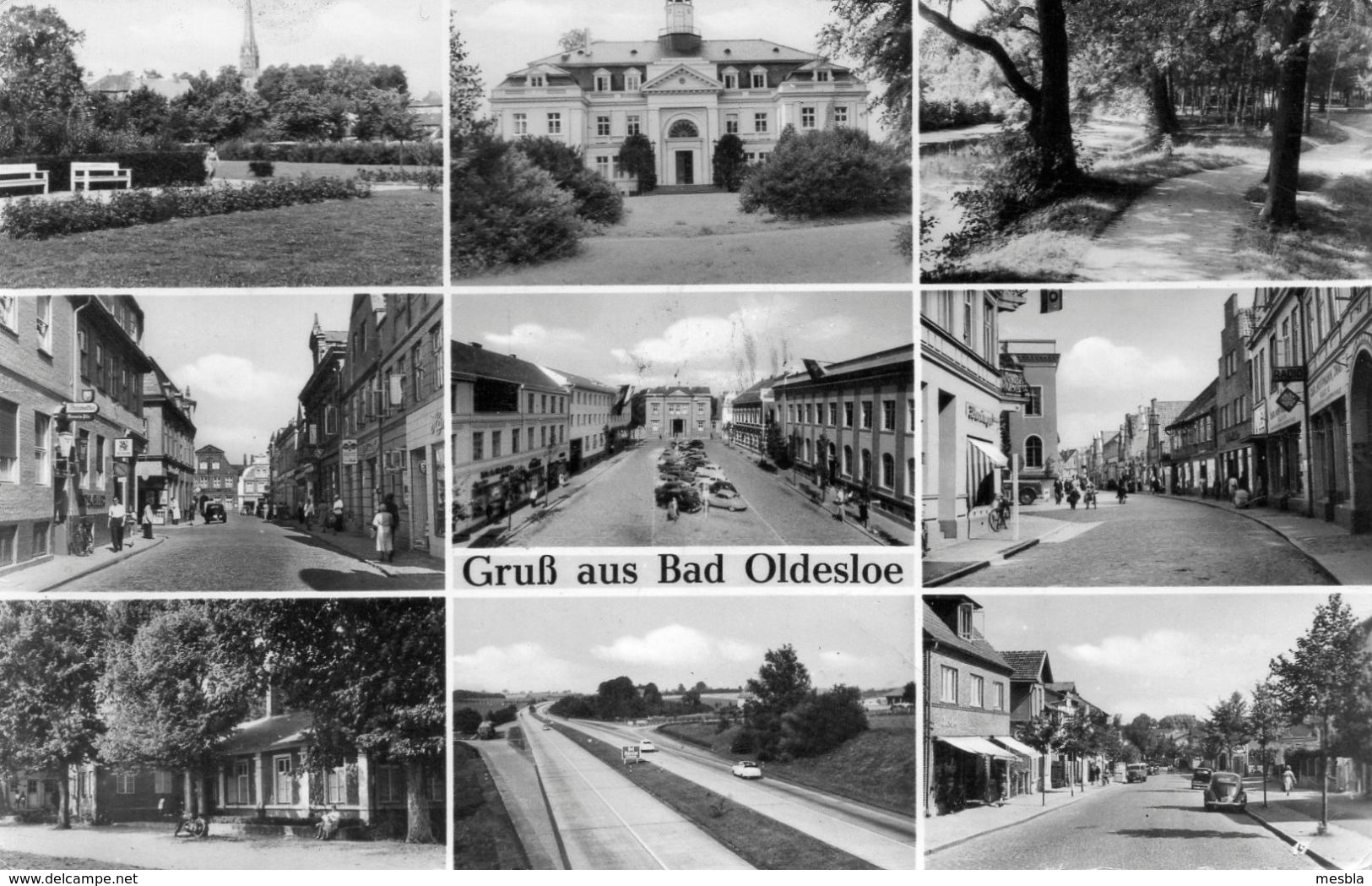 CPSM - Gruss Aus Bad Oldesloe  - Carte Adressée à Mme Lemonnier, Rue Des Quais à Granville (50) - Bad Oldesloe