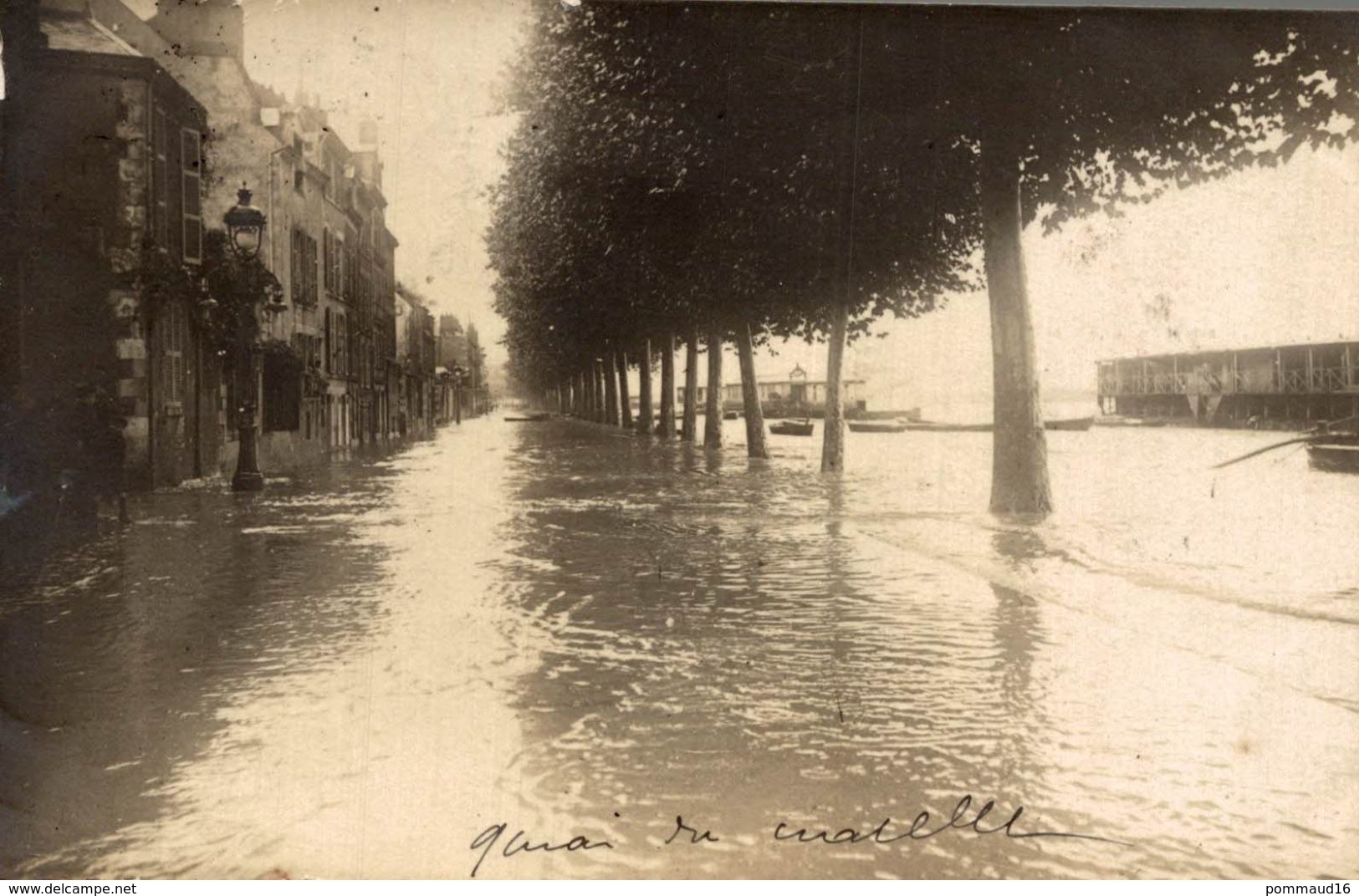 CPSM Inondation Des Quais Orléans - Orleans