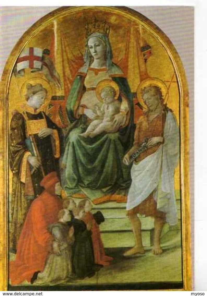 PRATO Galleria Di Palazzo Pretorio Filippo,Lippin Madonna Del Ceppo XV°s, Vierge Enfant - Prato