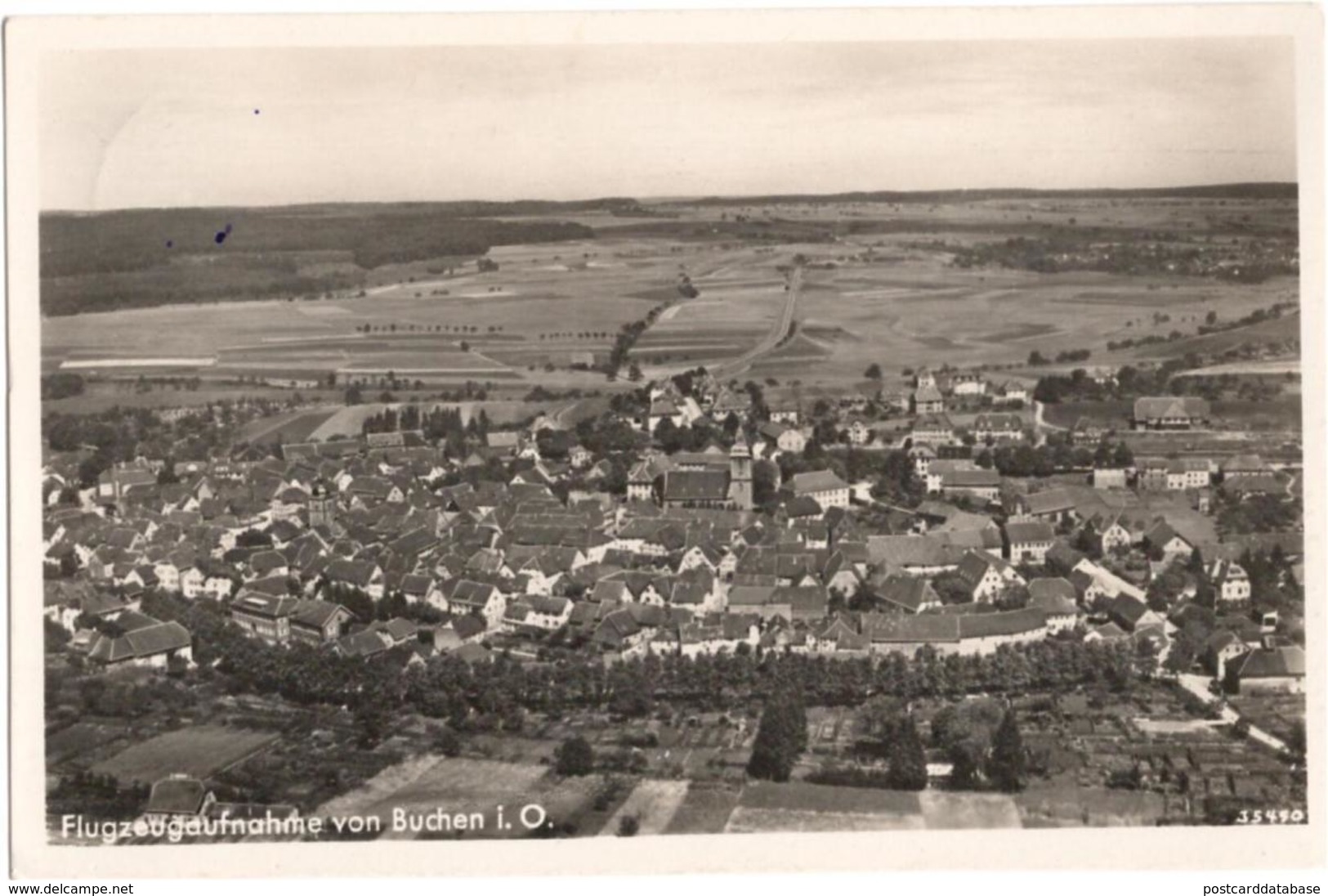 Flugzeugaufnahme Von Buchen I. O. - & Air View - Buchen